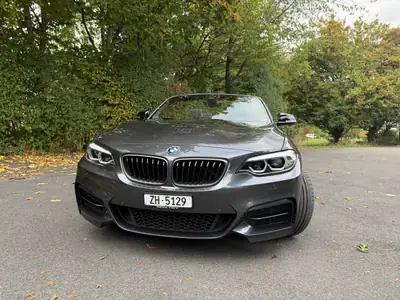 BMW M240i xDrive Cabriolet — Roadster sportif 340 ch, 28 000 km seulement — rear view