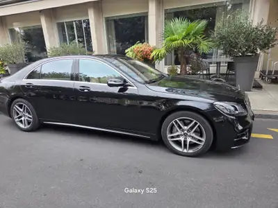 Mercedes-Benz S 350 d AMG Line — Berline de prestige diesel, 230000 km — intérieur