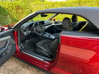 Audi A5 Cabriolet Quattro 2.0 TFSI — Roadster sportif rouge métallisé, 35 500 km — Miniatur 7