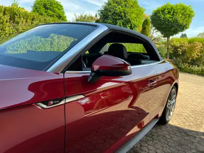 Audi A5 Cabriolet Quattro 2.0 TFSI — Roadster sportif rouge métallisé, 35 500 km — Miniatur 8