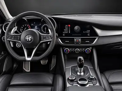 Alfa Romeo Giulia 2.0 Veloce Q4 — 280 ch, transmission intégrale, révisée et garantie — Miniatura 11