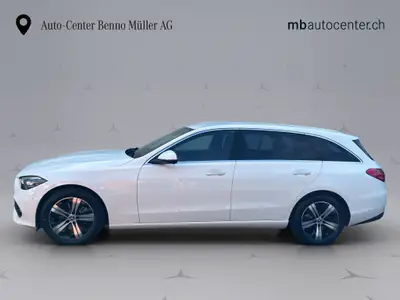 Mercedes-Benz Classe C Break 220 d — Diesel hybride mild, traction intégrale et prestige suisse — vista posteriore