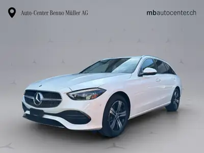 Mercedes-Benz Classe C Break 220 d — Diesel hybride mild, traction intégrale et prestige suisse — fianco