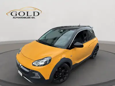 Opel Adam 1.4 Turbo ROCKS S — Citadine sportive jaune vif, 150 ch et faible consommation — vista esterna