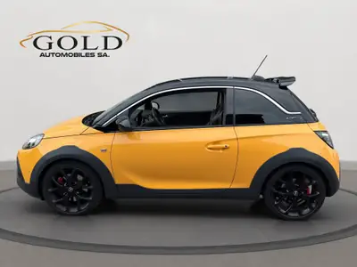 Opel Adam 1.4 Turbo ROCKS S — Citadine sportive jaune vif, 150 ch et faible consommation — Miniatura 11