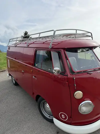 VW T1 1963 — Légendaire utilitaire italien restauré, homologué Suisse — detail