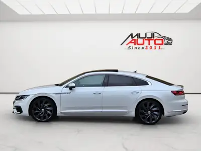 VW Arteon 2.0 TSI R-Line 4Motion — Berline élégante 280 ch, tout-terrain affirmé — fianco
