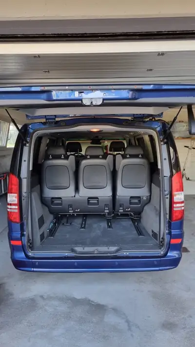 Mercedes-Benz Viano 2.2 CDI — Monospace premium 7 places, 85'000 km seulement — tableau de bord