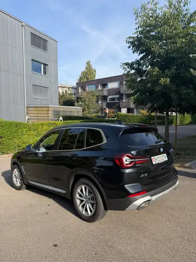 BMW X3 20d xDrive 2022 — SUV diesel performant, 55 000 km seulement — Heckansicht
