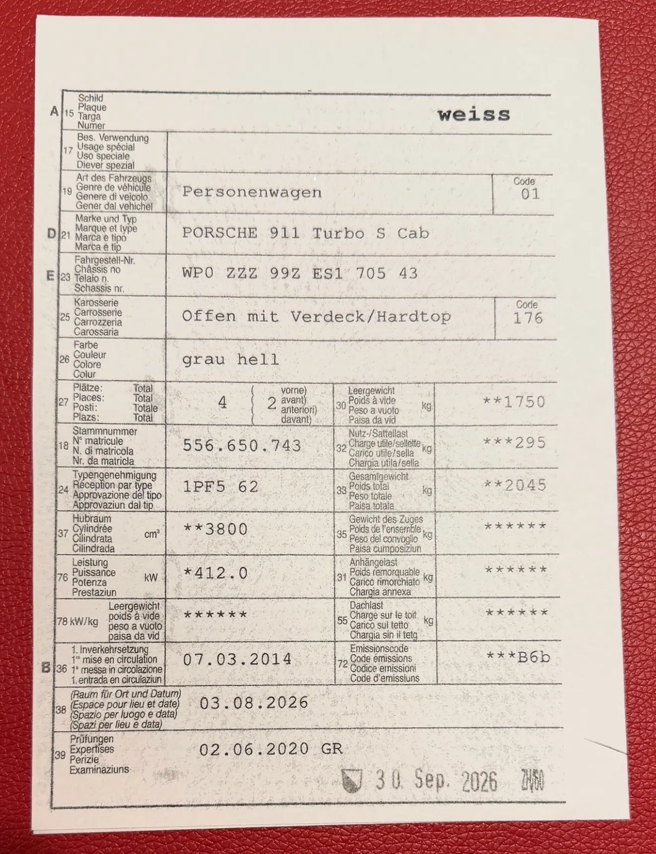 Porsche 911 2014 occasion Kloten — 1
