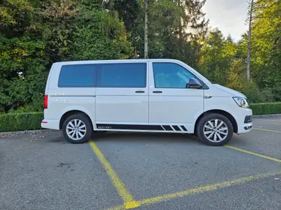 VW T6 2.0 TDI 150 — Monospace 7 places tout-terrain, entretien impeccable — rear view