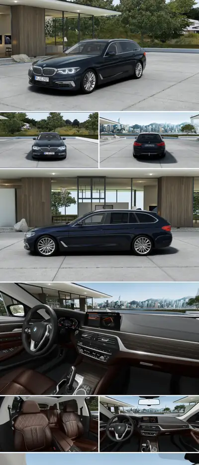 BMW 530d xDrive Touring — Break diesel performant, 240 000 km, historique impeccable — côté