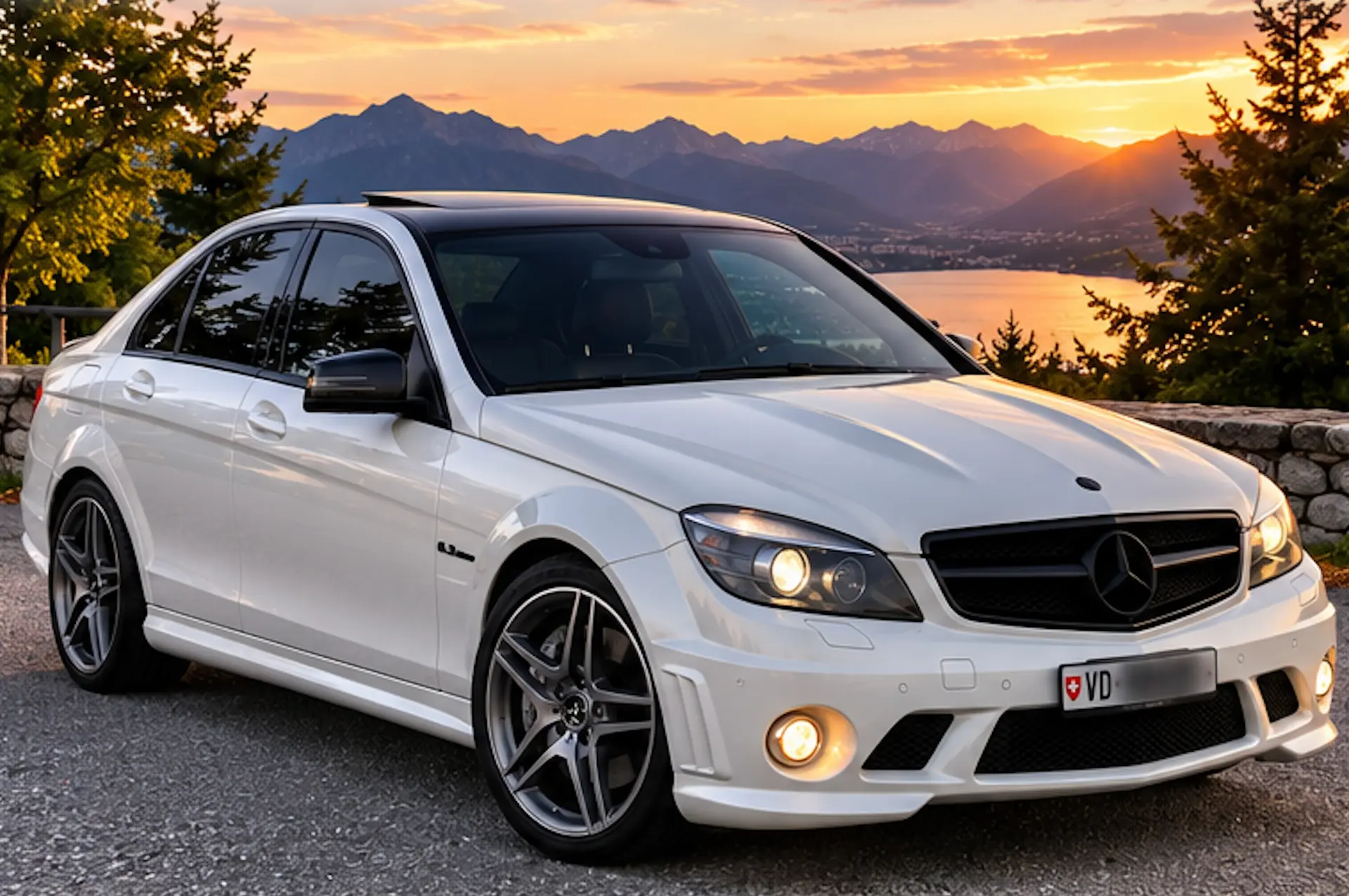 Mercedes-Benz C 63 Amg 2008 occasion Aigle — 1