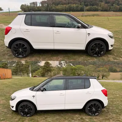 Skoda Fabia 1.2 TSI Monte Carlo — Citadine agile, entretien récent, pneus hiver inclus — Heckansicht