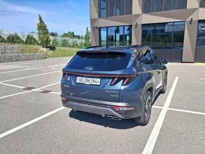 Hyundai Tucson 1.6 T-GDi HEV Vertex 4WD — SUV hybride rechargé, 25'000 km seulement — exterior view