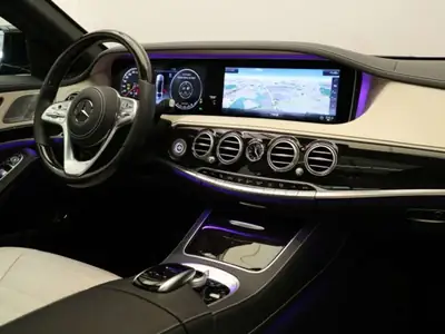 Mercedes-Benz S 450 AMG Line 4Matic — Berline de prestige hybride, 87500 km seulement — tableau de bord