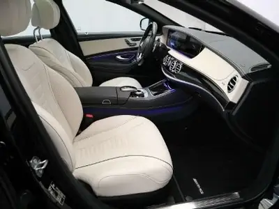 Mercedes-Benz S 450 AMG Line 4Matic — Berline de prestige hybride, 87500 km seulement — intérieur