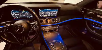 Mercedes-Benz E 400 d 4MATIC — Berline premium diesel 330 ch, faible kilométrage — cruscotto