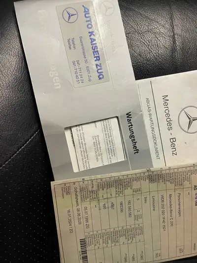 Mercedes-Benz C 200 W202 — Berline classique automatique, entretien soigné — dettaglio
