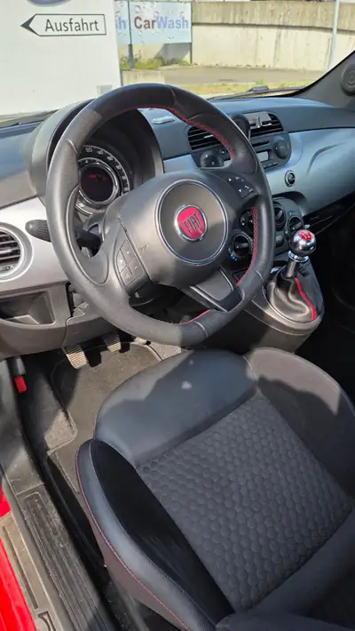 Fiat 500 1.2 S — Citadine iconique, seulement 46'700 km, pneus neufs — detail