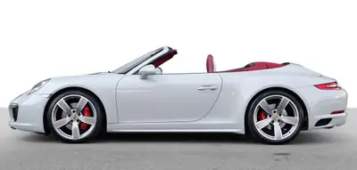 Porsche 911 Carrera 4S Cabriolet — 450 ch turbo, toit rouge, cuir intégral — Thumbnail 8