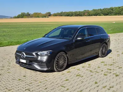 Mercedes-Benz C 220 d T AMG Line — Break diesel efficace, 79 000 km, garantie prolongée — exterior view