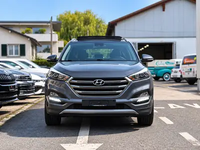 Hyundai Tucson 2.0 CRDI Vertex 4WD — SUV robuste, garantie 24 mois et équipements premium — Seitenansicht