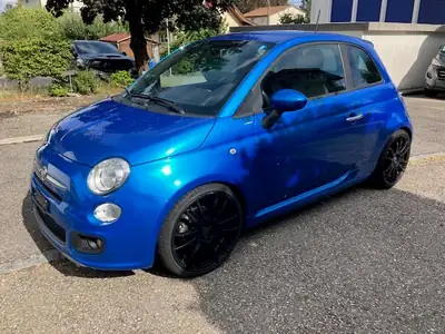 Fiat 500 0.9 T TwinAir S — Cabriolet urbain sportif, châssis rabaissé — detail