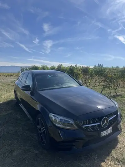 Mercedes-Benz C 200 T AMG Line 4Matic — Break premium, toit panoramique, 72 000 km — vista posteriore