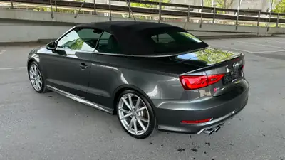 Audi S3 Cabriolet 2.0 TFSI Quattro — Décapotable sportive 360 ch, faible kilométrage — arrière