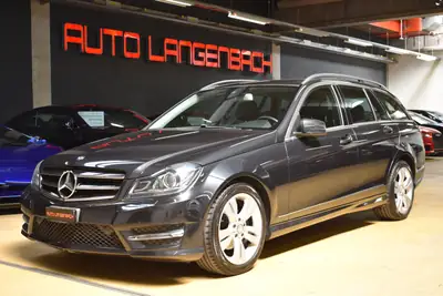 Mercedes-Benz C 220 CDI Avantgarde — Break diesel 4Matic, entretien intégral Mercedes — vue extérieure