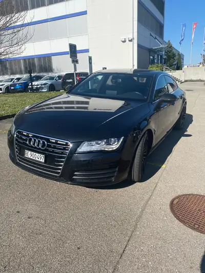Audi A7 3.0 V6 TDI quattro — Berline de prestige diesel, 158 000 km — Heckansicht