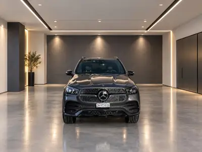 Mercedes-Benz GLE 350 de AMG Line — SUV hybride rechargeable, 36'000 km seulement — side view