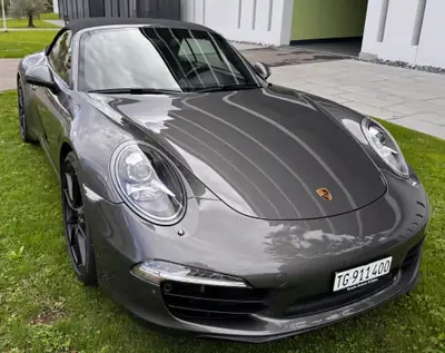 Porsche 911 Carrera S Cabriolet — 400 ch, PDK, Approved Garantie, état impeccable — exterior view