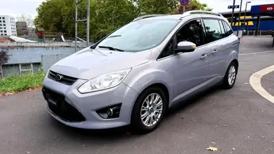 Ford Grand C-MAX 1.6 SCTi Carving — Monospace 7 places, expertise sans sinistre — Seitenansicht