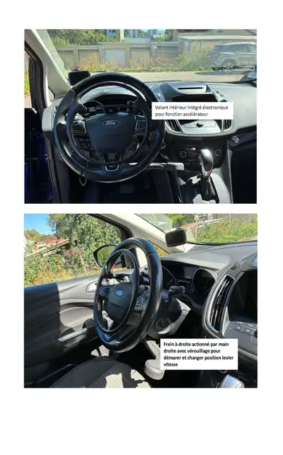 Ford Grand C-MAX 1.5i EcoBoost 150 — Monospace familial robuste, 95 300 km — Außenansicht