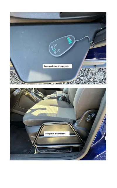 Ford Grand C-MAX 1.5i EcoBoost 150 — Monospace familial robuste, 95 300 km — Seitenansicht