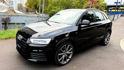 Audi Q3 2.0 TDI Quattro S-tronic — SUV compact diesel performant, 158 000 km — Heckansicht