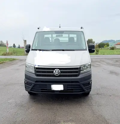 VW Crafter 2.0 Bi-TDI 177 ch — Châssis-cabine robuste, moteur puissant et fiable — vista posteriore