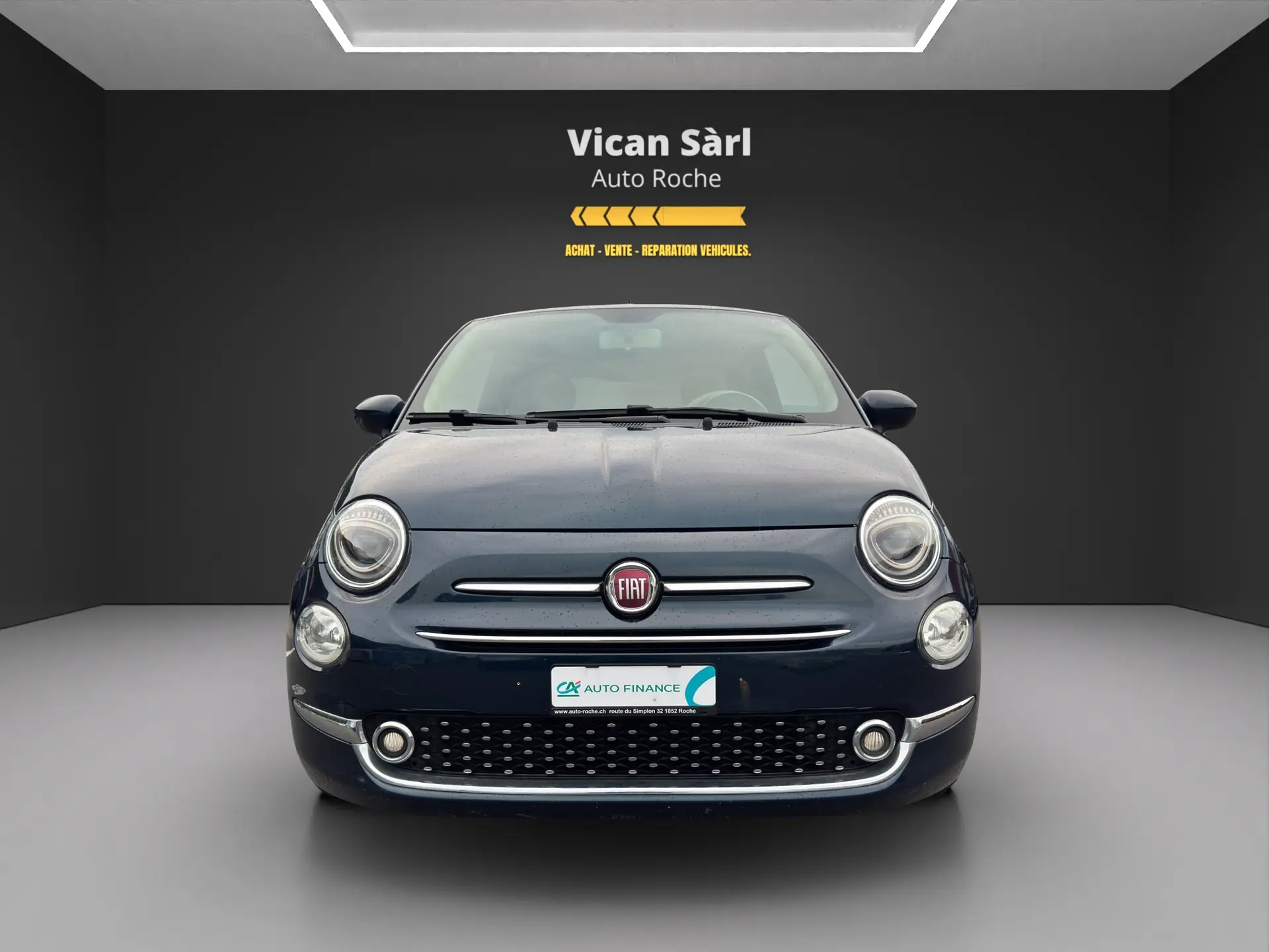Fiat 500 1.2 Lounge — Citadine pétillante, sans accident, pneus hiver neufs