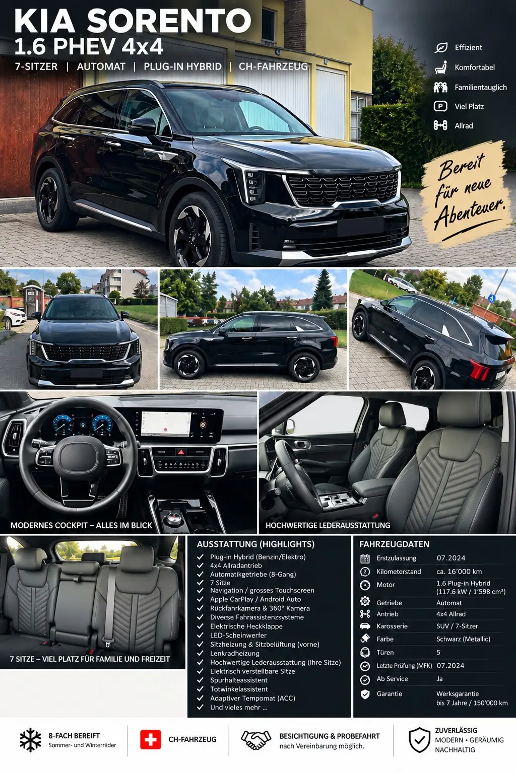 Kia Sorento 2024 occasion Wetzikon — 1
