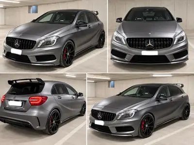 Mercedes-AMG A 45 4Matic — 360 ch, performance compacte et transmission intégrale — exterior view
