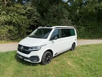 VW T6.1 2.0 TDI 150 Beach Edition — Van aménagé diesel, 29'000 km seulement — vue extérieure