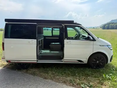 VW T6.1 2.0 TDI 150 Beach Edition — Van aménagé diesel, 29'000 km seulement — intérieur