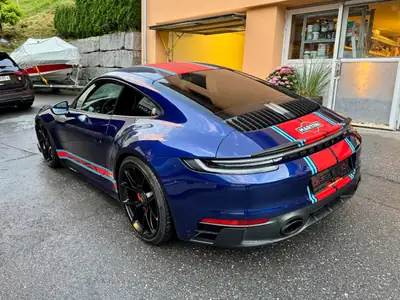Porsche 911 Carrera GTS PDK — Coupé sportif 480 ch, faible kilométrage — rear view