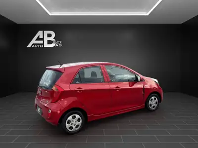 Kia Picanto 1.0 CVVT Trend 2012 — Citadine fiable, sans accident, rouge métallisé — tableau de bord