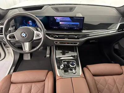 BMW X7 xDrive 48 40d M Sport Pro 2025 — SUV 7 places premium, diesel hybride, quasi neuf — Miniatur 7