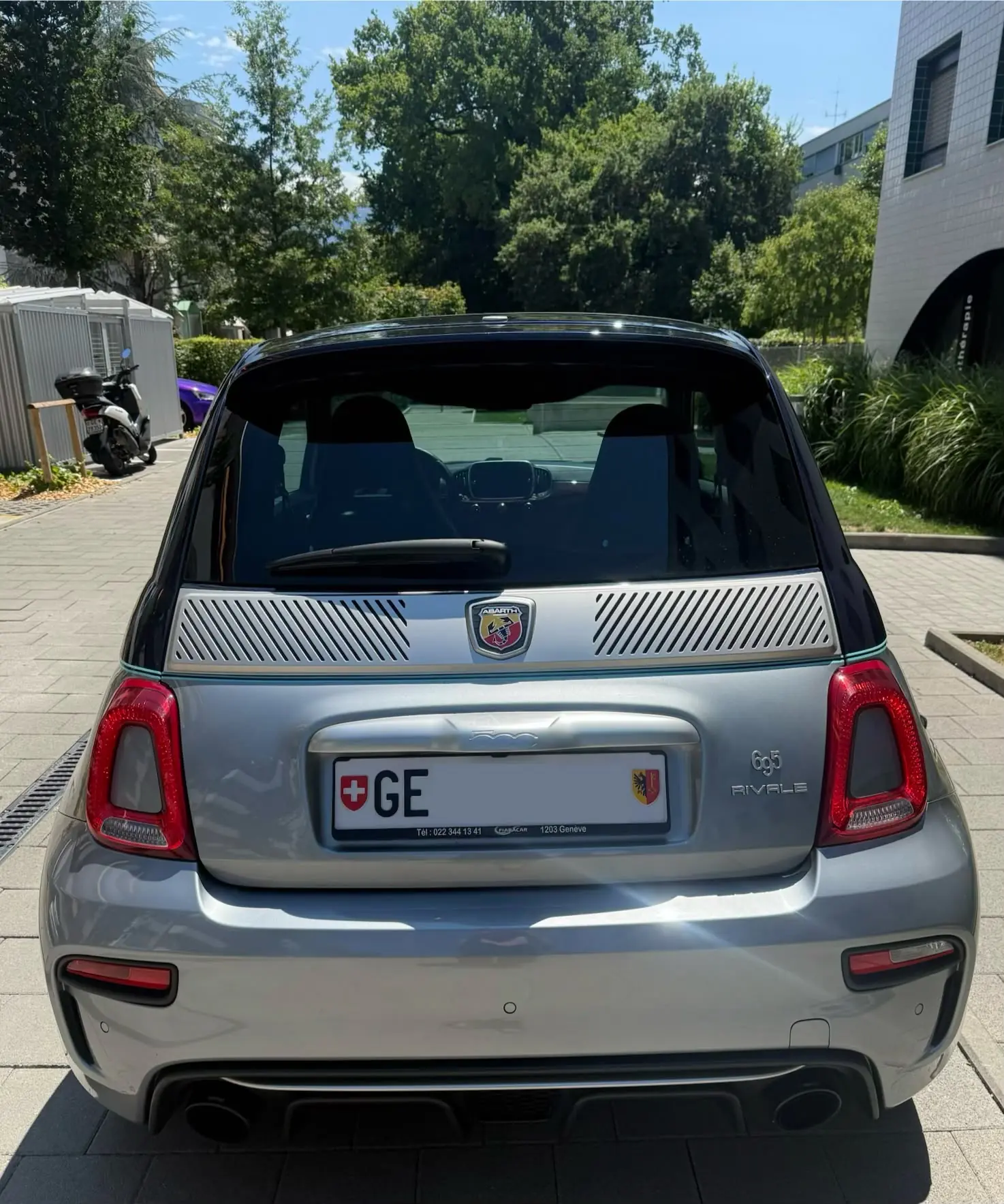 Fiat 500 Abarth 2018 occasion Lancy — 3