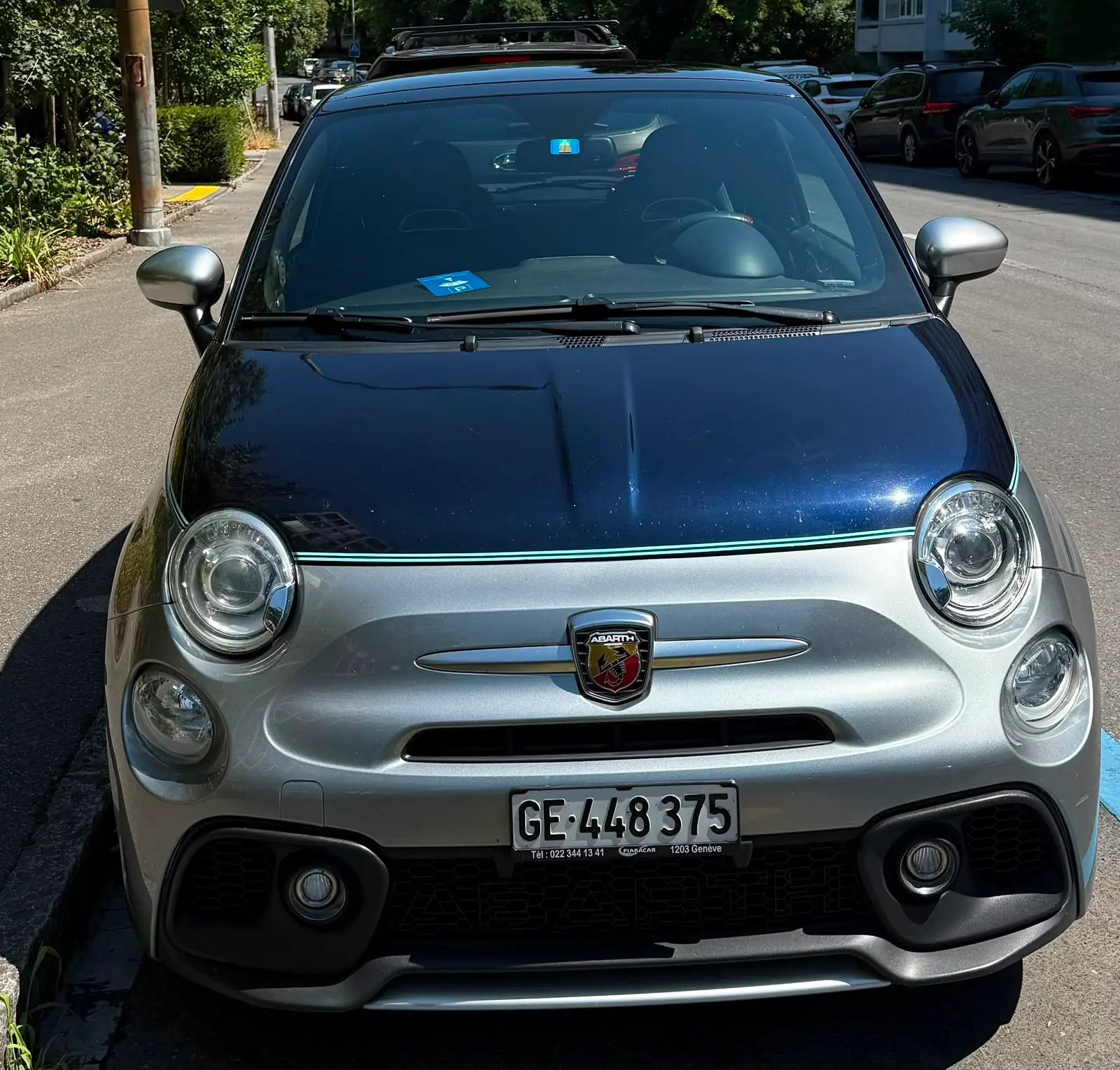 Fiat 500 Abarth 2018 occasion Lancy — 4