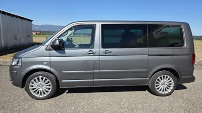 VW T5 2.0 TSI 204 Comfortline — Monospace 7 places 4x4, moteur révisé — rear view